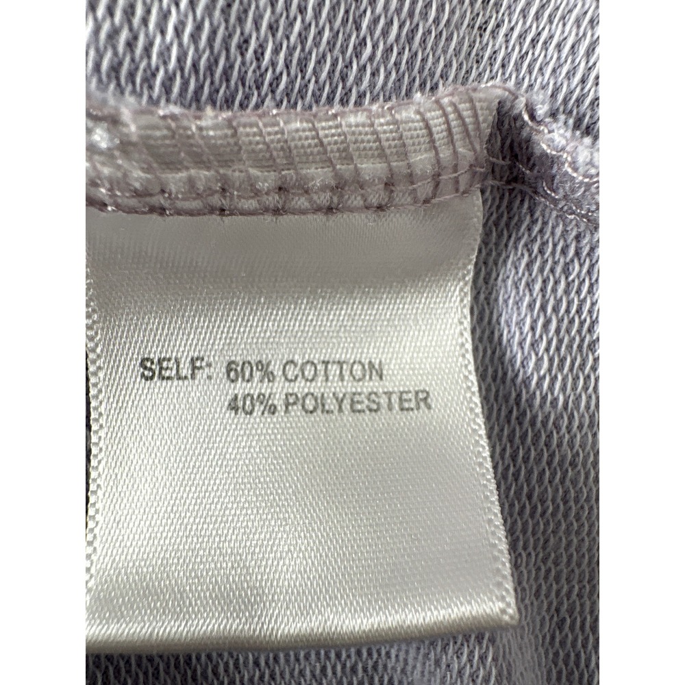 Jane and Delaney Womens Purple French Terry Short Sleeve Hoodie Sz 2X Cozystyle - Picture 6 of 10